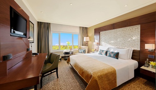Luxury Room King Bed Diplomatic Enclave View