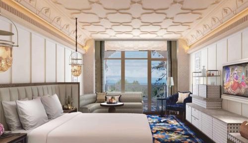 Jewel of Udaipur Suite with Plunge Pool and Terrace:15% savings on food & beverages, B1G1 on select premium drinks at Dahaad Bar(5 PM–11 PM), INR 1000 spa credit once per stay, immersive evening cultural tea, access to paddleball, pickleball, minigolf