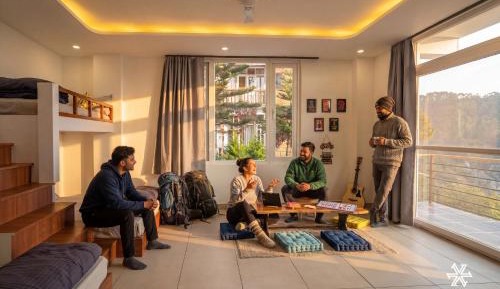 Bed in 6-Bed Mixed Dormitory Room (shared outside washroom)