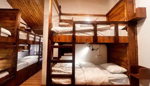Single Bed in Dormitory Room