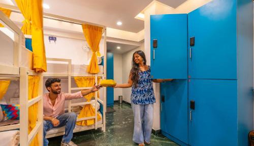 Bed in 4 Bed Mixed Dormitory AC Room with Ensuite Bathroom – B Block
