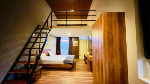Family Room with Balcony