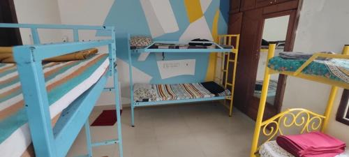 Bunk Bed in Male Dormitory Room 