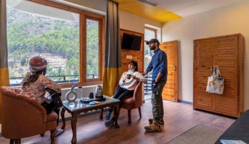 Superior Double Room with Terrace and Mountain View x A Block