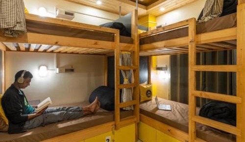 Bed in 6-Bed Mixed Dormitory Room