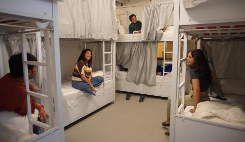 Bed in 8-Bed Mixed Dormitory Room