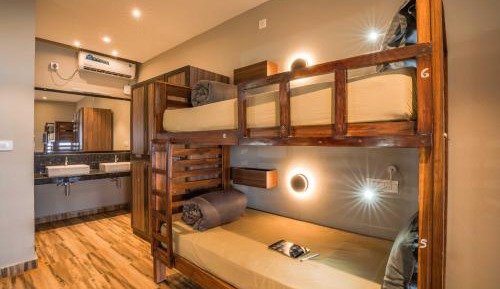 Bed in Deluxe 6-Bed Female Dormitory Room