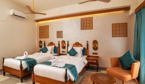 Meandering Poolvilla Twin Bed