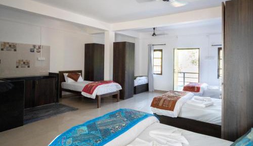 Single Bed in Female Dormitory Room