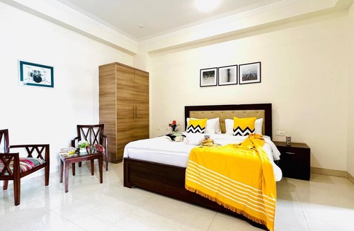 Gurugram Apartment | BluO Studio 2 GolfCourseRoadGymBalcony