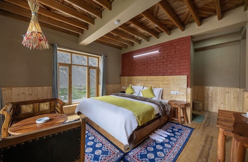 Tabo Hotel | Echor Mud Huts Tabo Spiti Valley