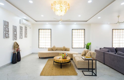Bhiwadi Villa | ELIVAAS Adhiva Retreat 5 BHK Farmhouse