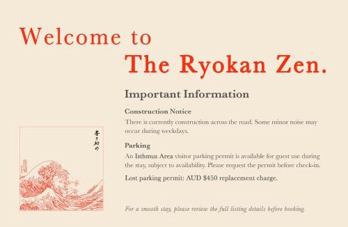 Manly Apartment | The Ryokan Zen - Beachside Japanese Retreat