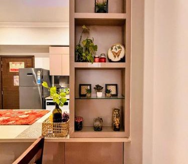 Gurugram Apartment | Romantic Sky Studio with Pool by The Nook