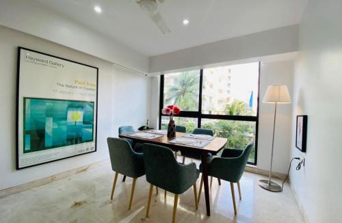 Bandra West Apartment | ConnektHomes -Modern 3Bed3Bath in Prime Bandra Neighborhood