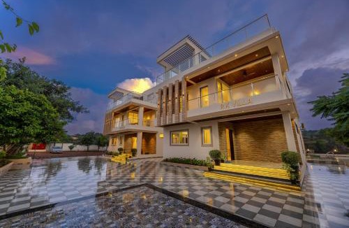Aamby Valley City Villa | RK Villa 4-BHK Hideaway with Private Pool, Close to Korigad Fort