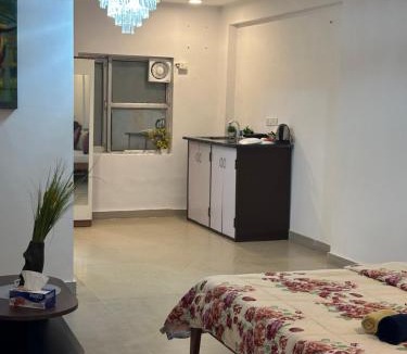 New Delhi Apartment | Qutub cinema loft with bathtub