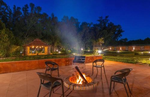 Faridabad Villa | ELIVAAS Signature The Aravalli Reserve The Isley Pet-Friendly Villa with Pool, Gazebo and Sit Out