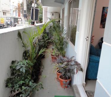 Ejipura Apartment | Blue Bliss 2 BHK with AC Wifi