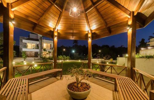 St.Stanislaus Villa Villa | StayVista's Bianco Villa - Hill-View Villa with Private Pool, Jacuzzi, Gym & Games Room