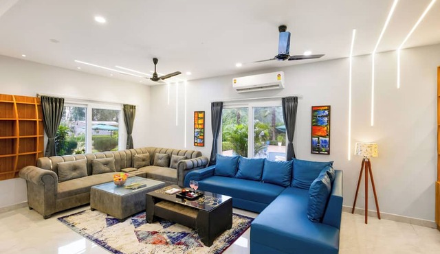 Alaya Stays Aurea 4 BHK Farm With Pool