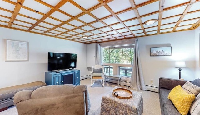 Lovely home close to hiking & skiing w/WiFi, firepit, balcony, wood stove, & W/D in Pittsfield