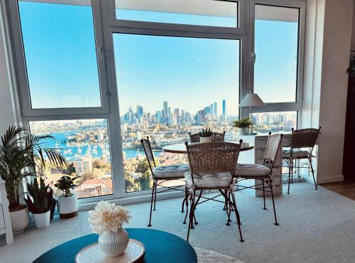 Breathtaking Harbour Bridge & Harbour Views, Corner Apartment, Free Parking