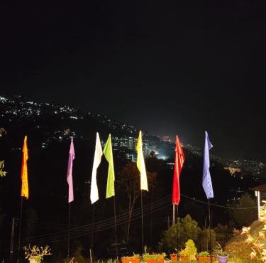 The luing village