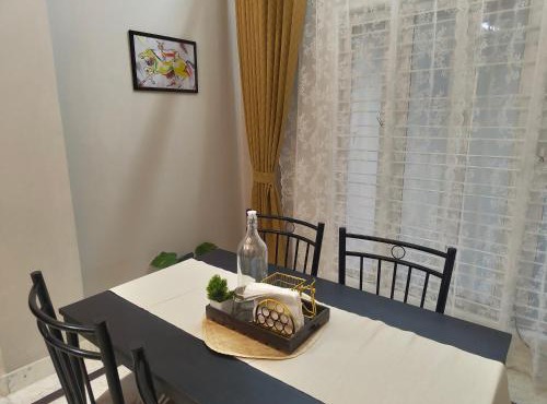 The Hidden Gem - Modern 1BHK with Indoor Canopy, Smart TV, WiFi and AC